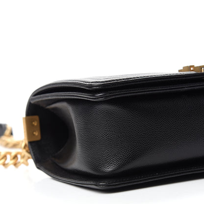 Chanel Caviar Quilted Medium Boy Flap Black 6 of 10