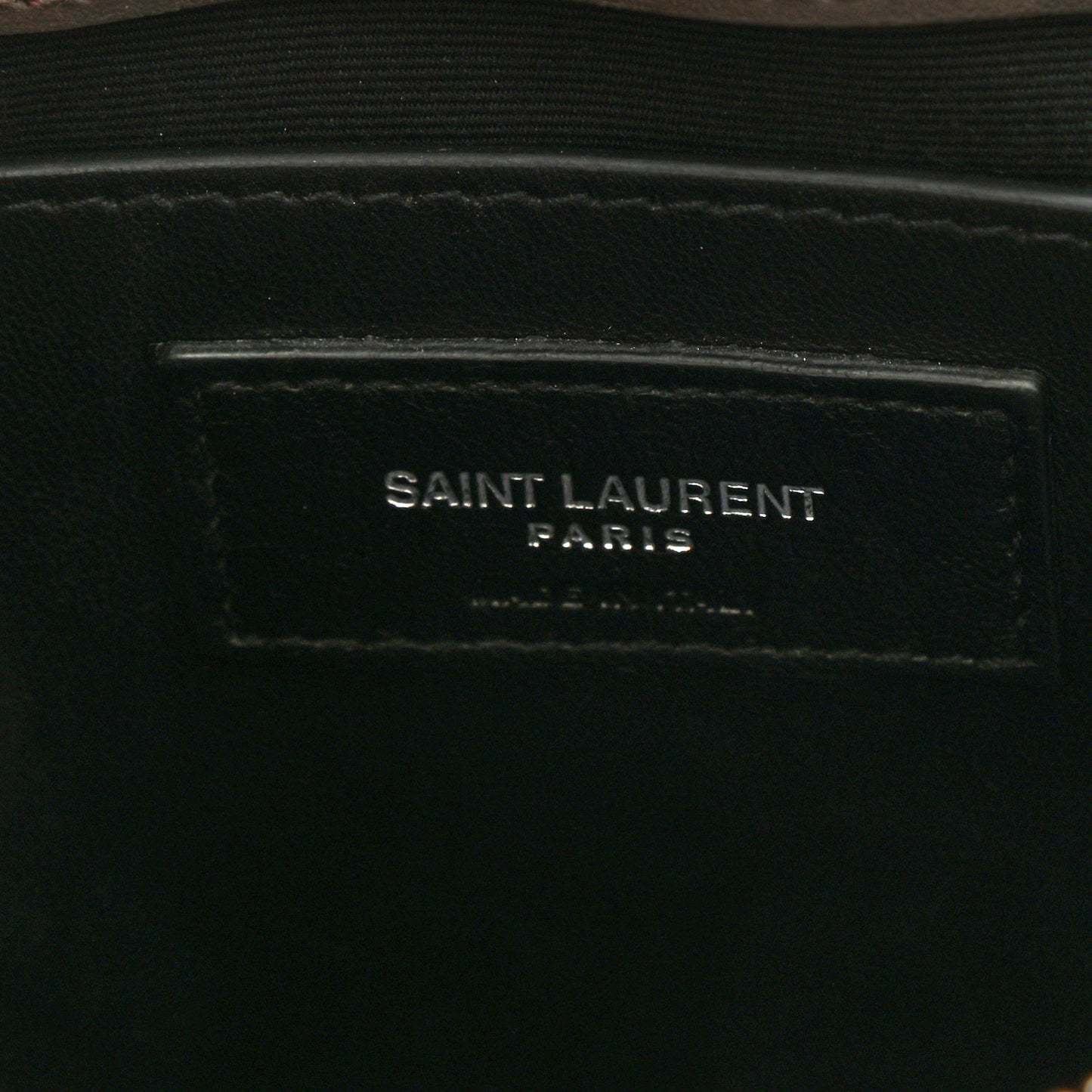 Calfskin Y Quilted Monogram Small Loulou Chain Satchel Pebble