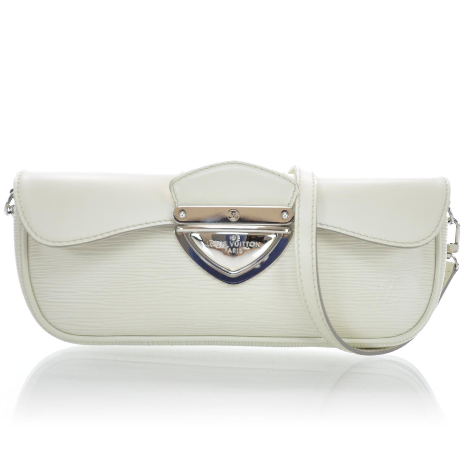 Louis Vuitton Epi Montaigne Clutch Ivory 1 of 10