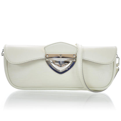 Louis Vuitton Epi Montaigne Clutch Ivory 1 of 10