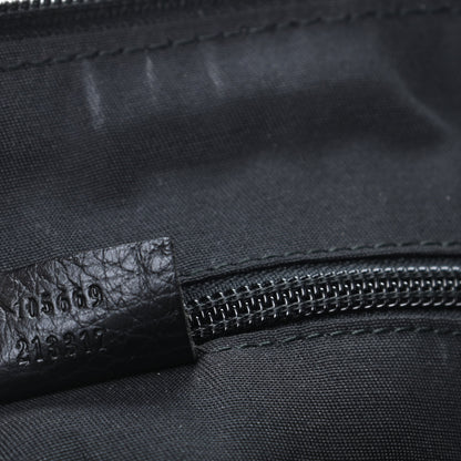 Gucci Nylon Monogram Travel Hobo Black 6 of 6