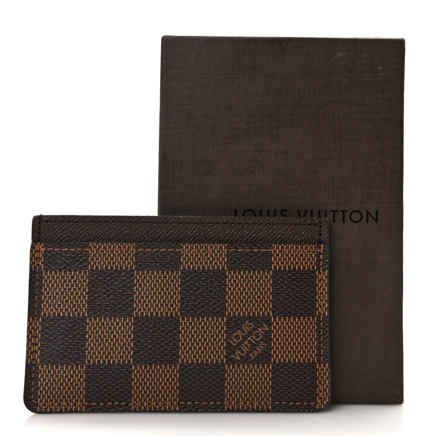 Damier Ebene Card Holder
