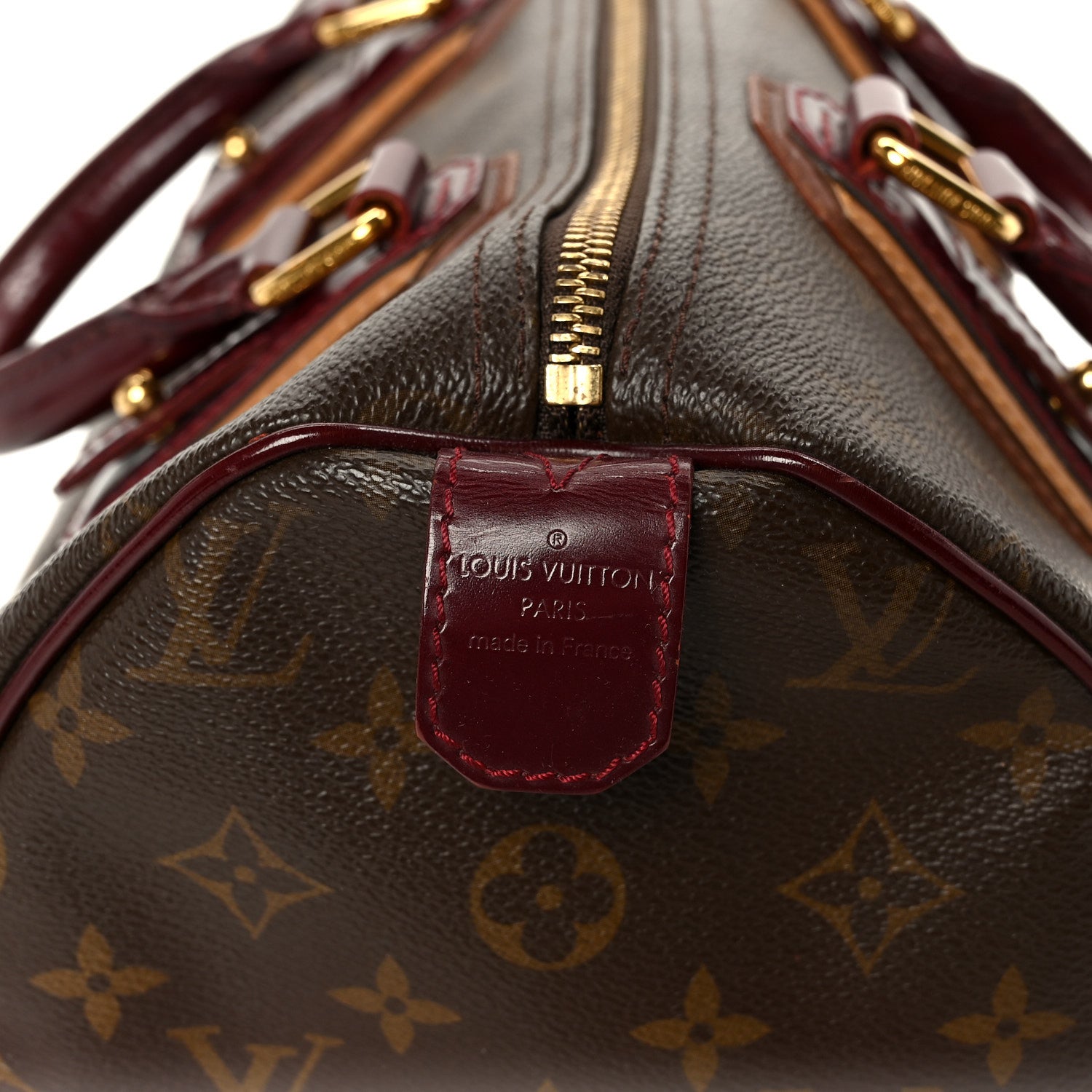 Louis Vuitton Monogram Mirage Speedy 30 Bordeaux 7 of 10