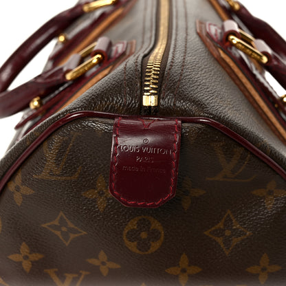 Louis Vuitton Monogram Mirage Speedy 30 Bordeaux 7 of 10
