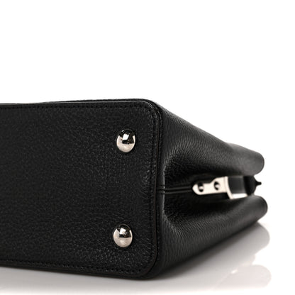 Louis Vuitton Taurillon Capucines PM Black 8 of 8