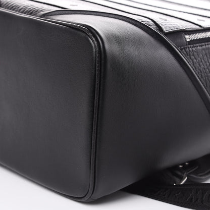 MCM Metallic Visetos Spot MD Backpack Silver Black 9 of 13