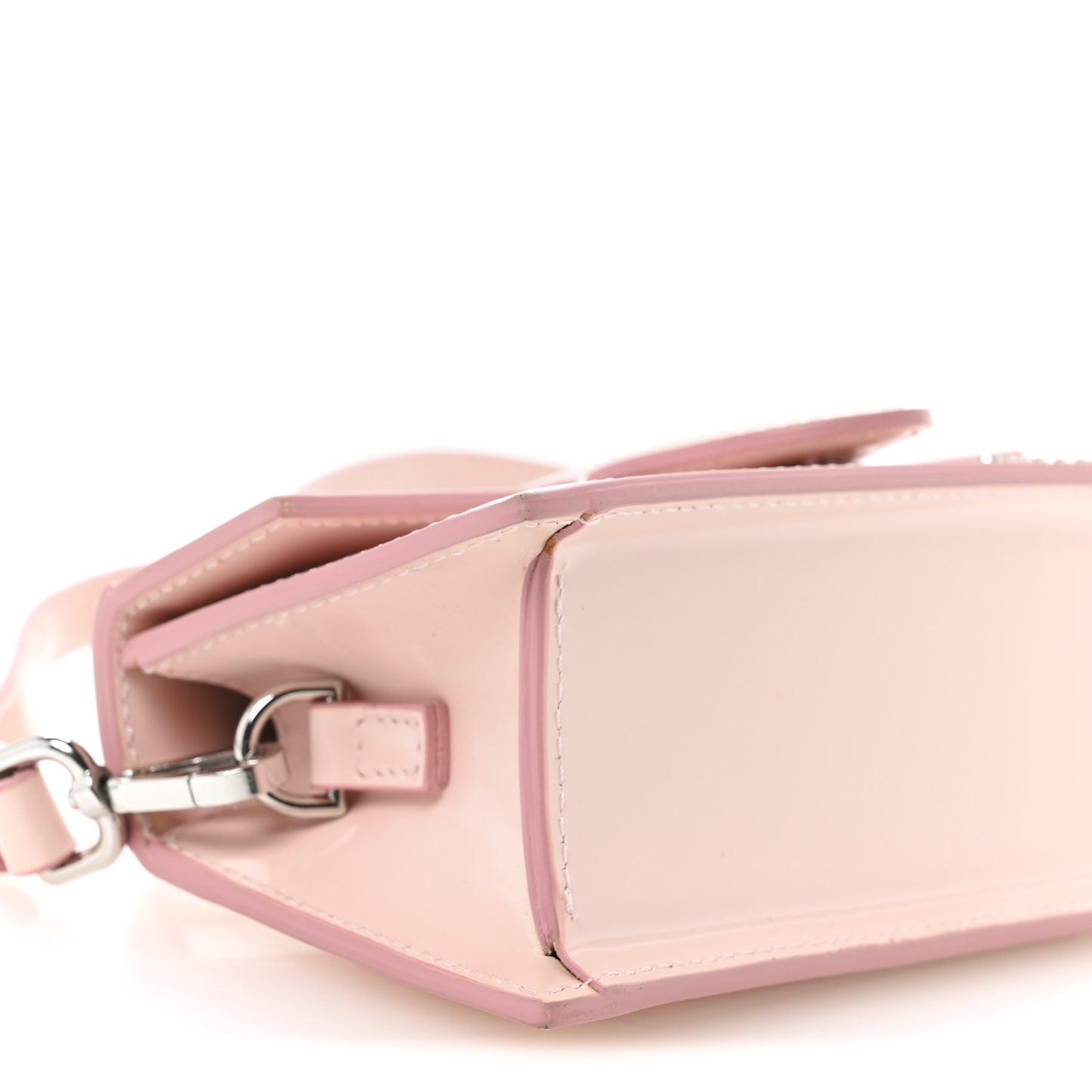 Glazed Calfskin Le Bambino Pale Pink