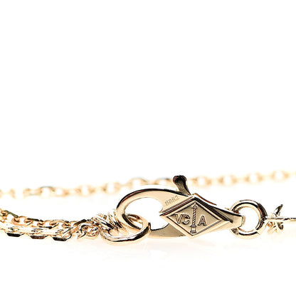 Van Cleef & Arpels 18K Yellow Gold Mother of Pearl Sweet Alhambra Bracelet 3 of 7