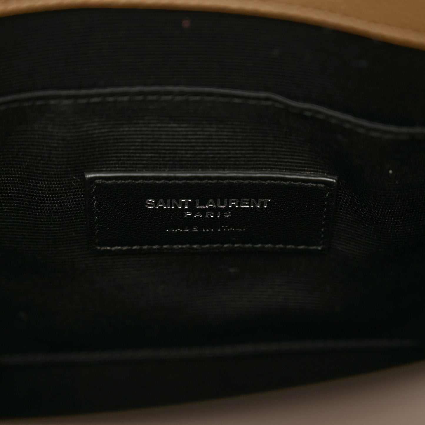 Grained Calfskin Baby Sac De Jour Dark Beige