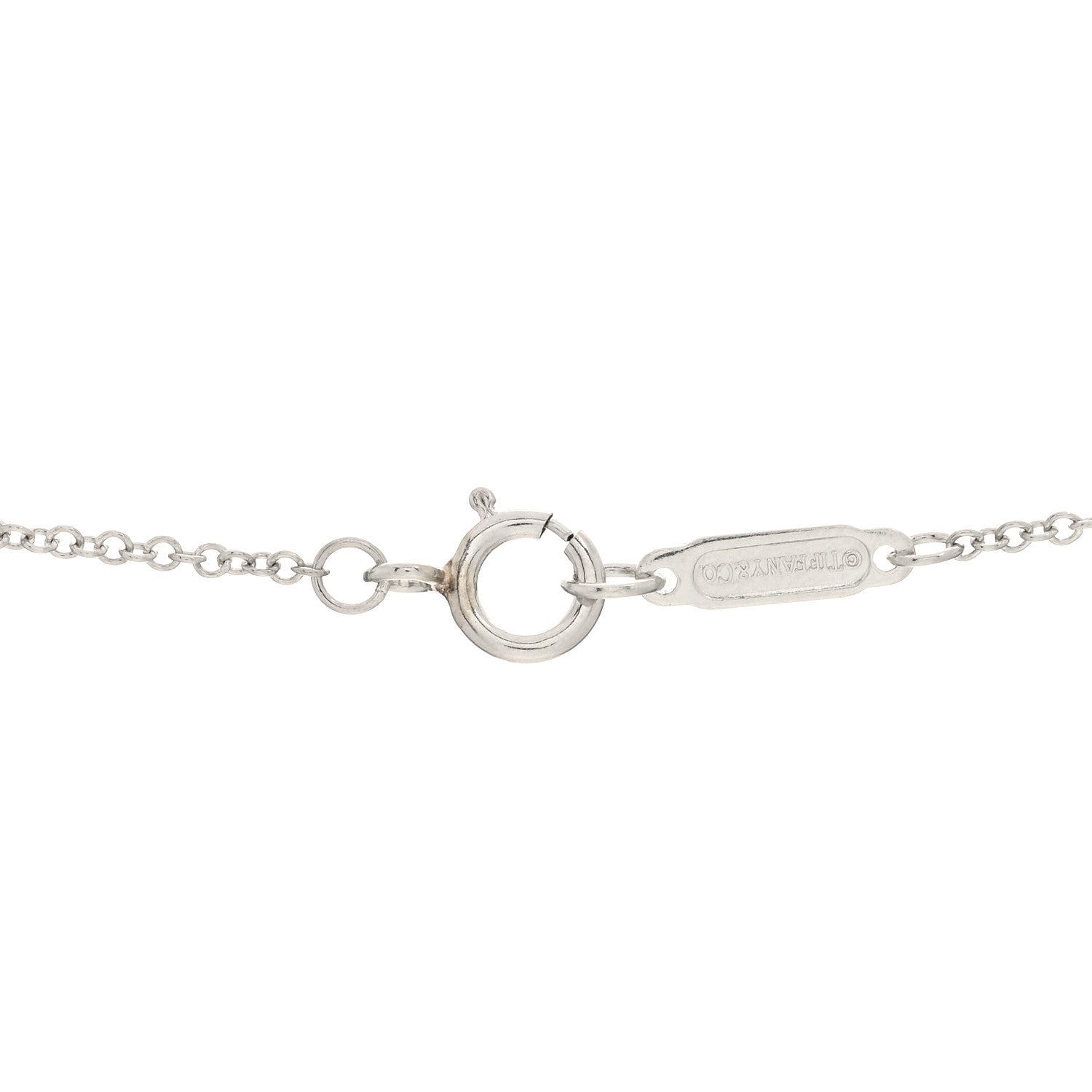Tiffany Platinum Diamond .17ctw Small Paper Flowers Pendant Necklace 4 of 6
