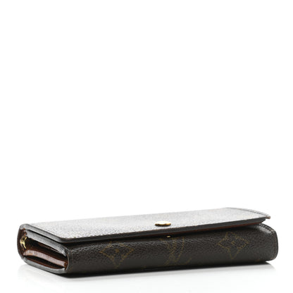 Louis Vuitton Monogram Porte-Monnaie Tresor Wallet 4 of 12