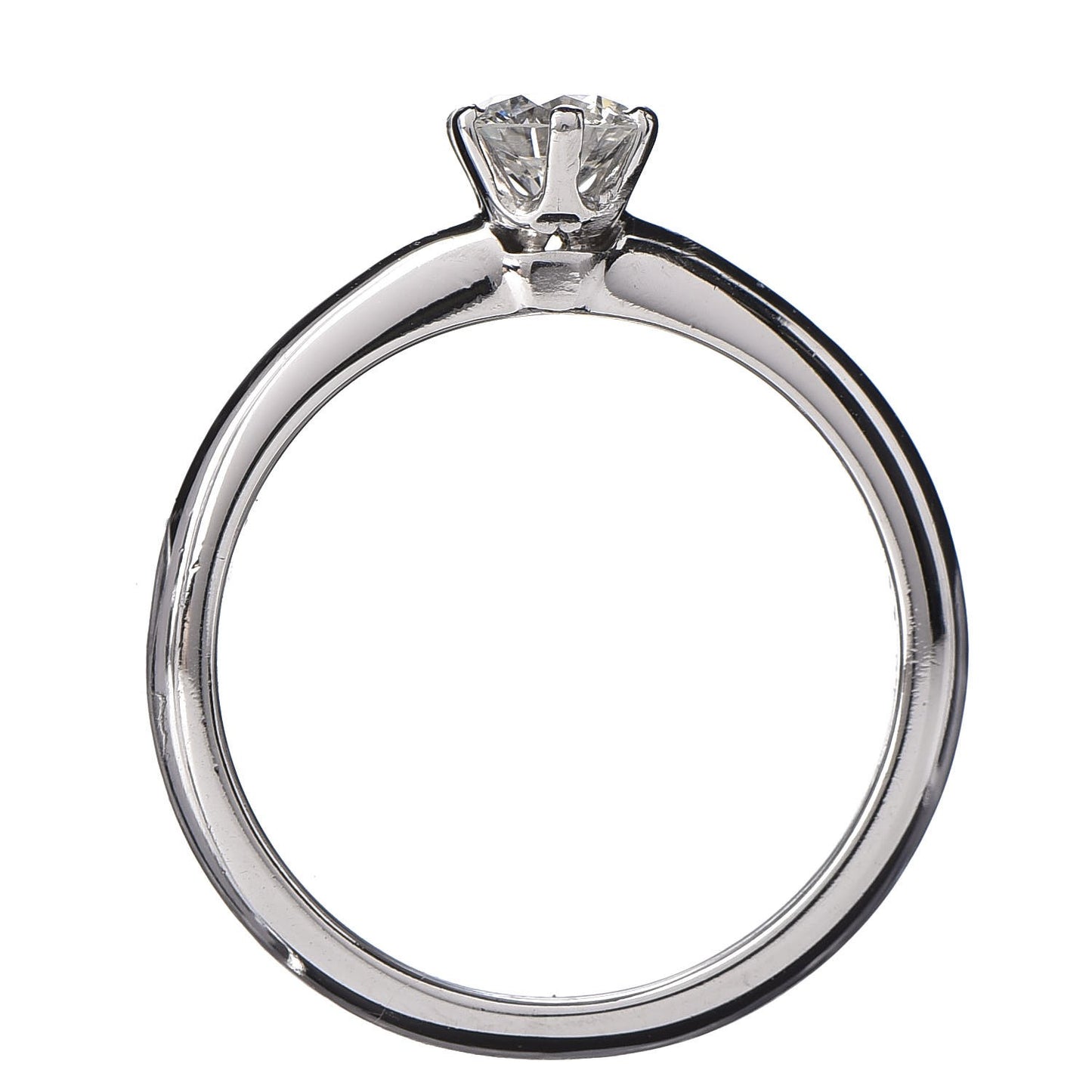 Platinum .33 Carat Diamond Engagement Ring 49.3 5