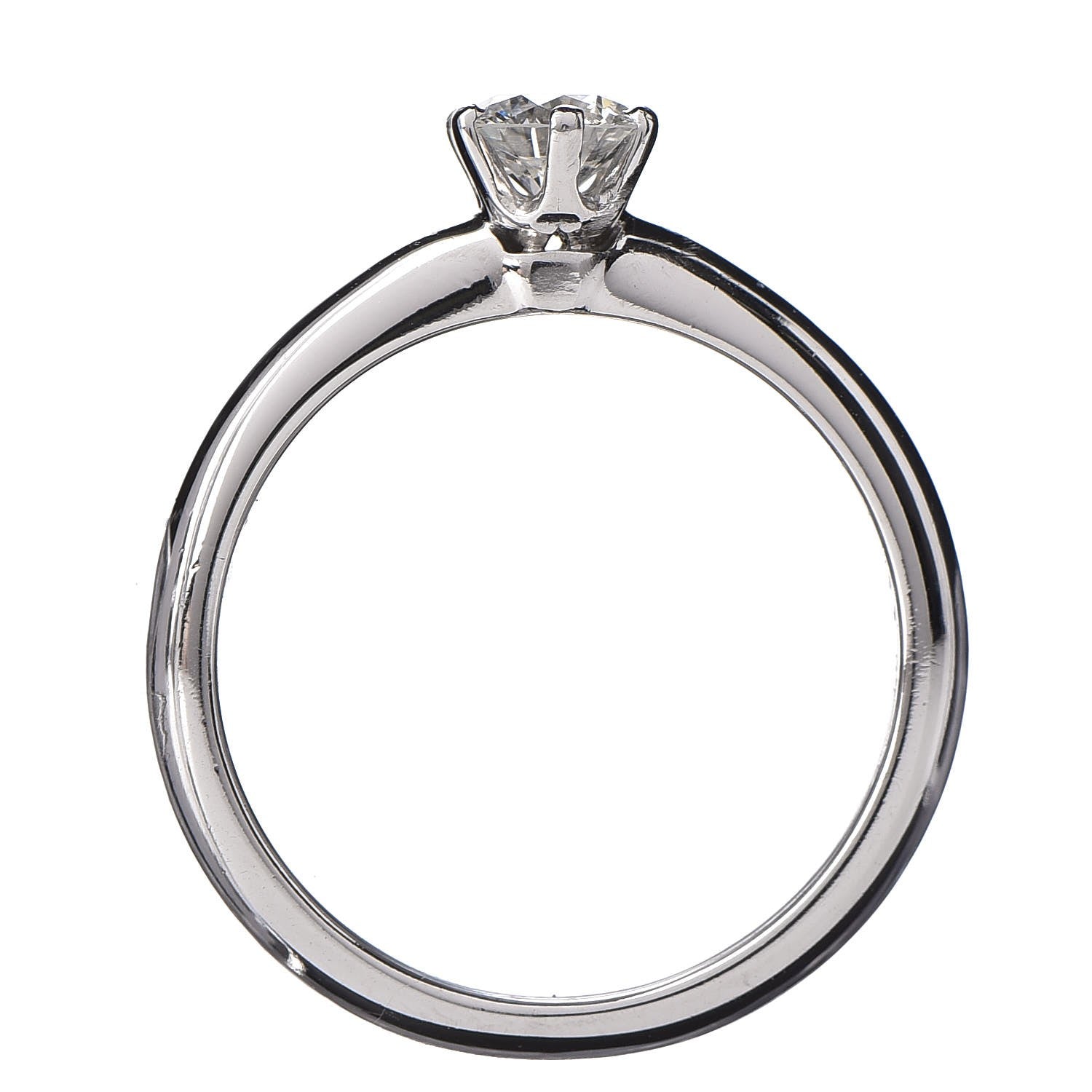 Tiffany Platinum .33 Carat Diamond Engagement Ring 49.3 5 3 of 11