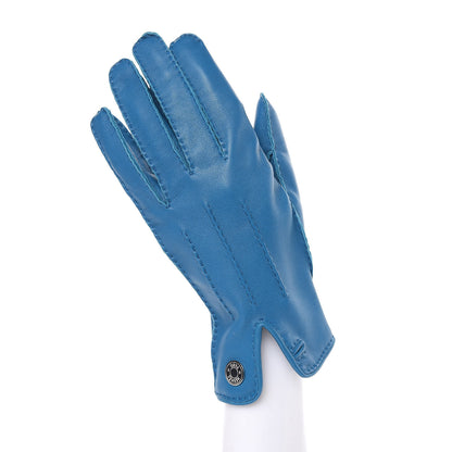 Hermes Lambskin Clous de Selle Gloves 7.5 2 of 4