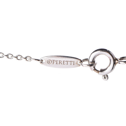 Tiffany Sterling Silver Diamond .21ctw Elsa Peretti Diamonds by the Yard Seven Station Necklace 4 of 7