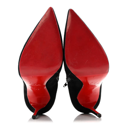 Christian Louboutin Suede So Kate Booty 120 Ankle Boots 37.5 Black 12 of 24