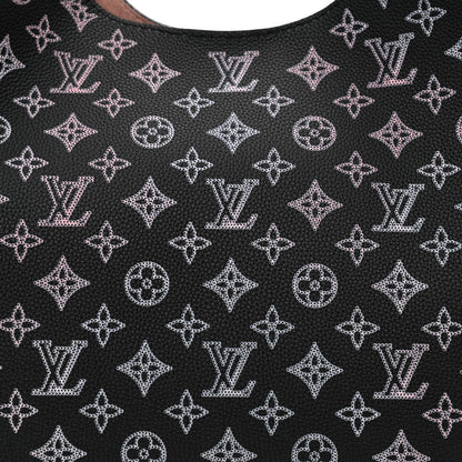 Louis Vuitton Mahina Carmel Hobo PM Black 7 of 9