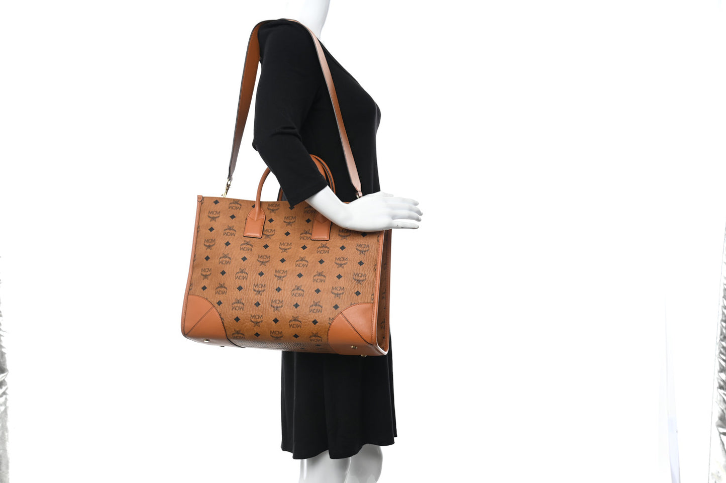 Visetos Large Munchen Tote Tan
