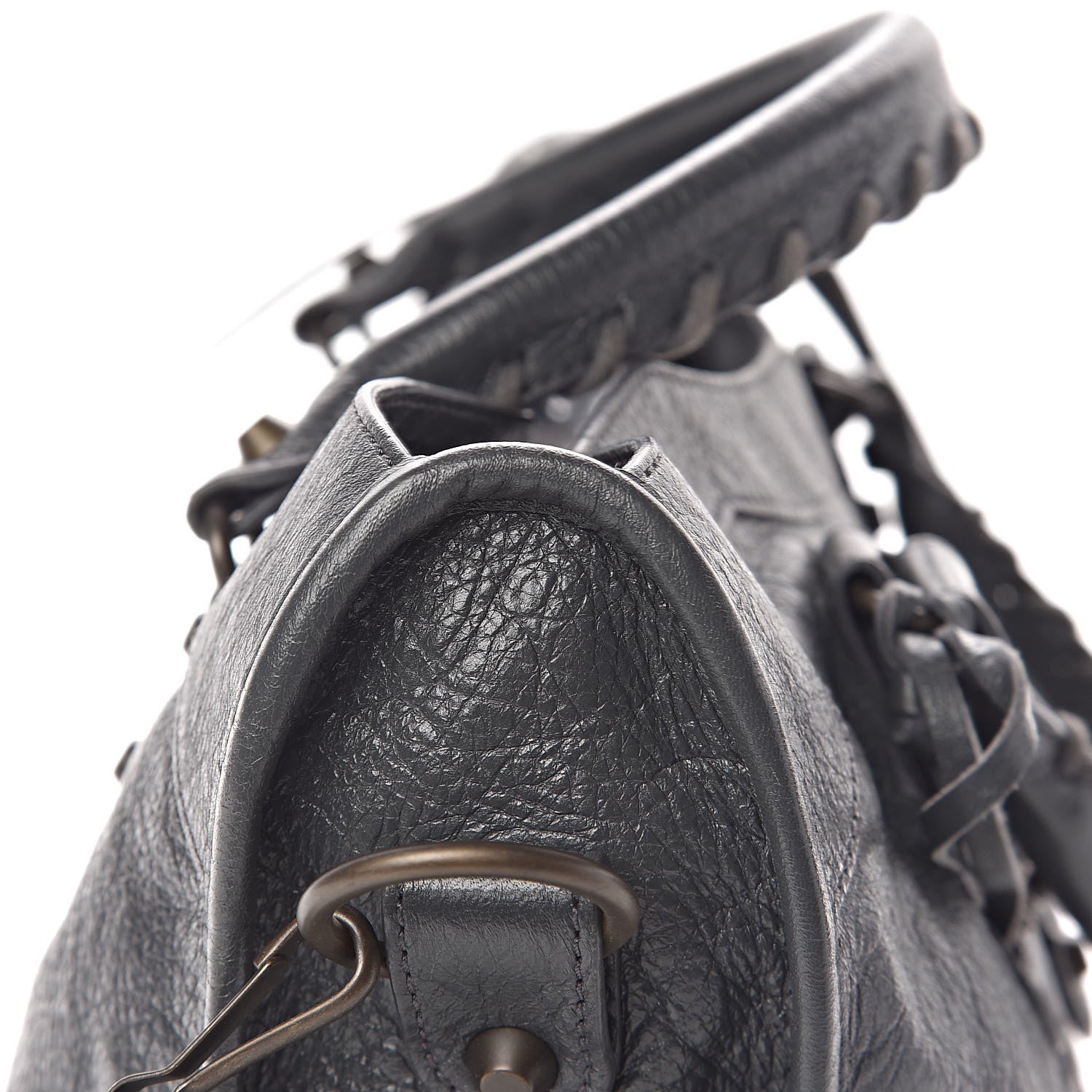 Balenciaga Agneau Classic Hardware City Gris Fossile 11 of 14