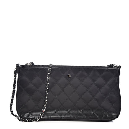 Chanel Lambskin Diamond Stitched Shoulder Bag Black 1 of 10