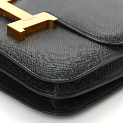 Hermes Epsom Constance 18 Black 9 of 10