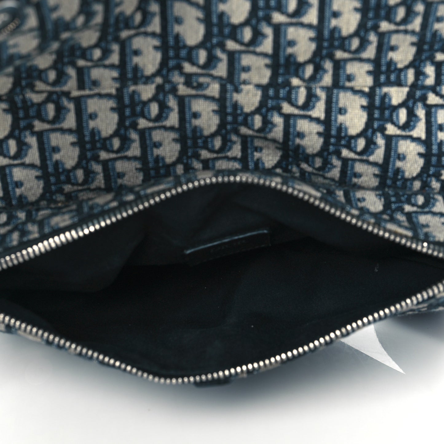 Oblique Mens Saddle Bag Blue