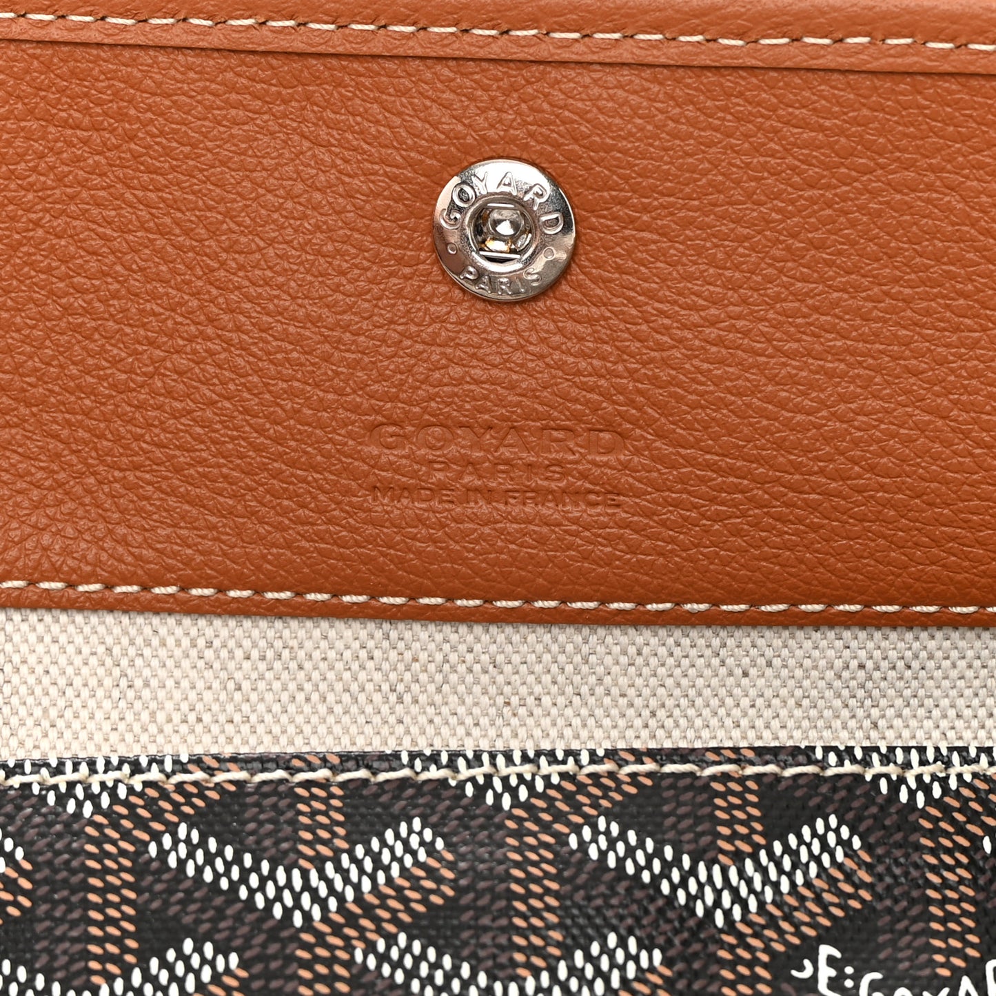 Goyardine Saint Louis GM Black Gold