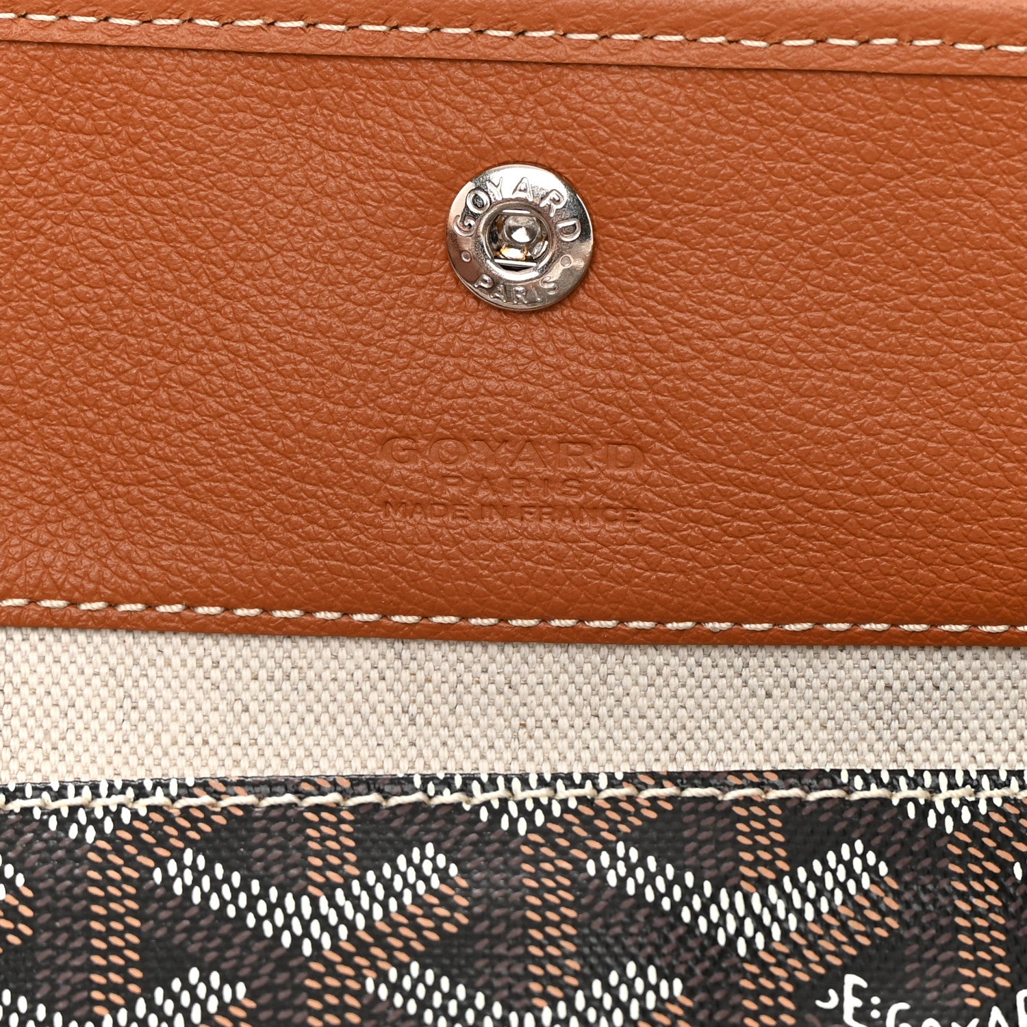 Goyard Goyardine Saint Louis GM Black Gold 7 of 13