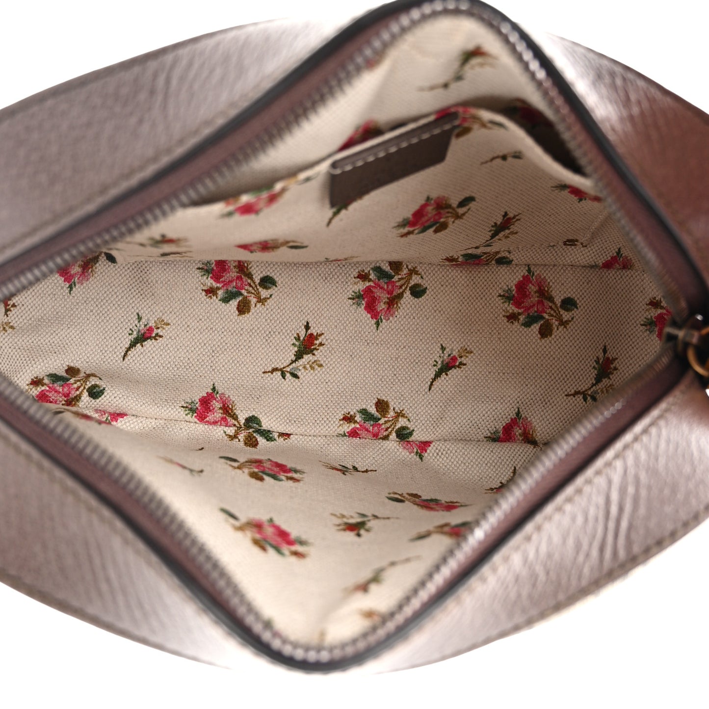 GG Supreme Monogram Web Neo Vintage Shoulder Bag Beige New Acero Crop
