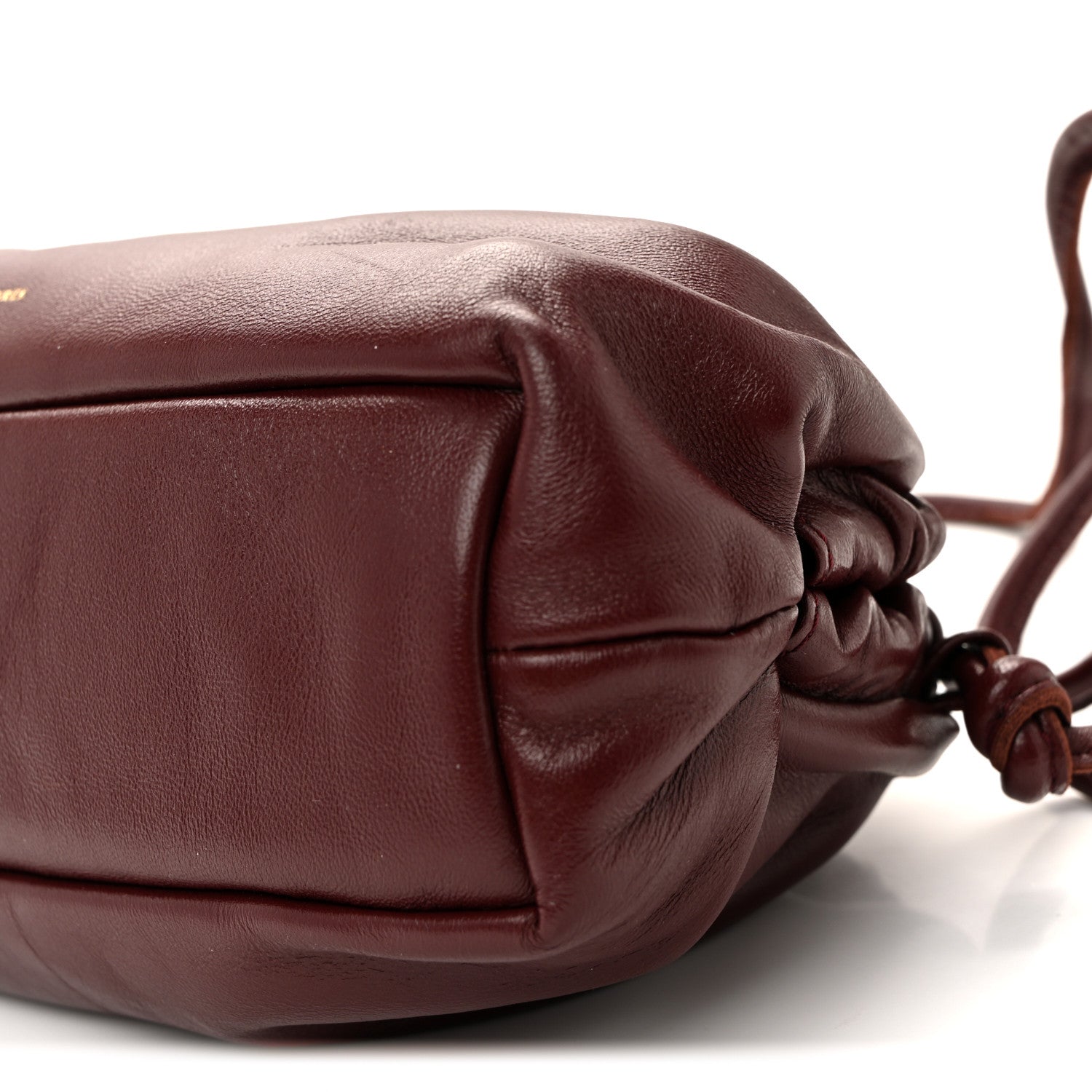 Mansur Gavriel Lambskin Cloud Mini Clutch Pomegranate 9 of 9