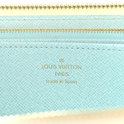 Louis Vuitton Monogram Giant By The Pool Zippy Wallet Blue 6 of 9