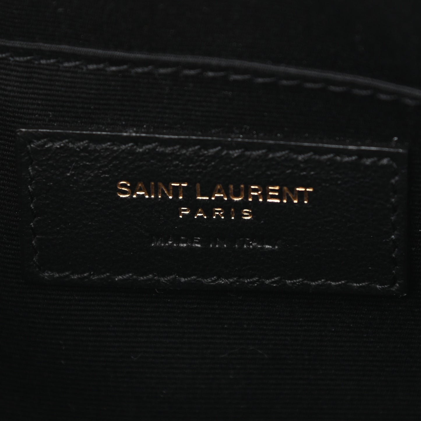 Calfskin Matelasse Monogram Lou Camera Bag Black