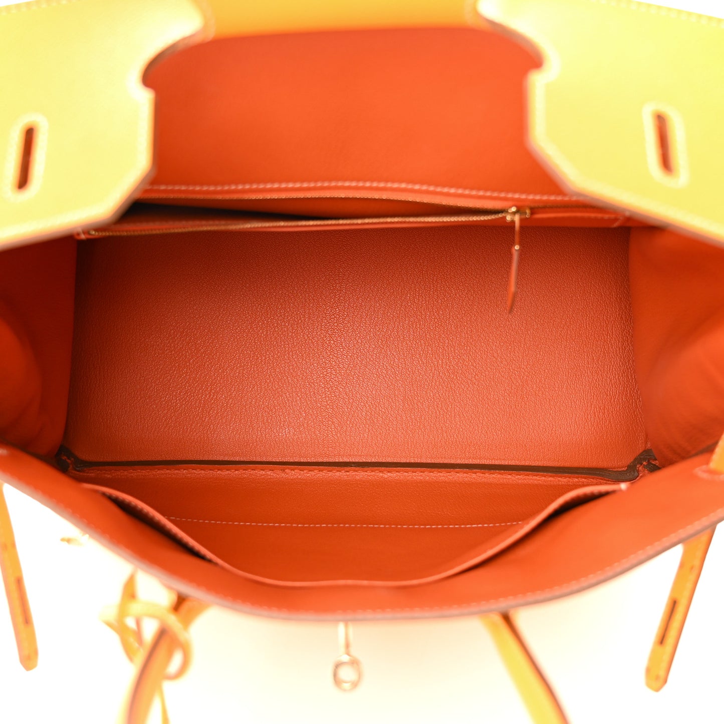 Epsom Candy Birkin 35 Jaune D'Or Feu