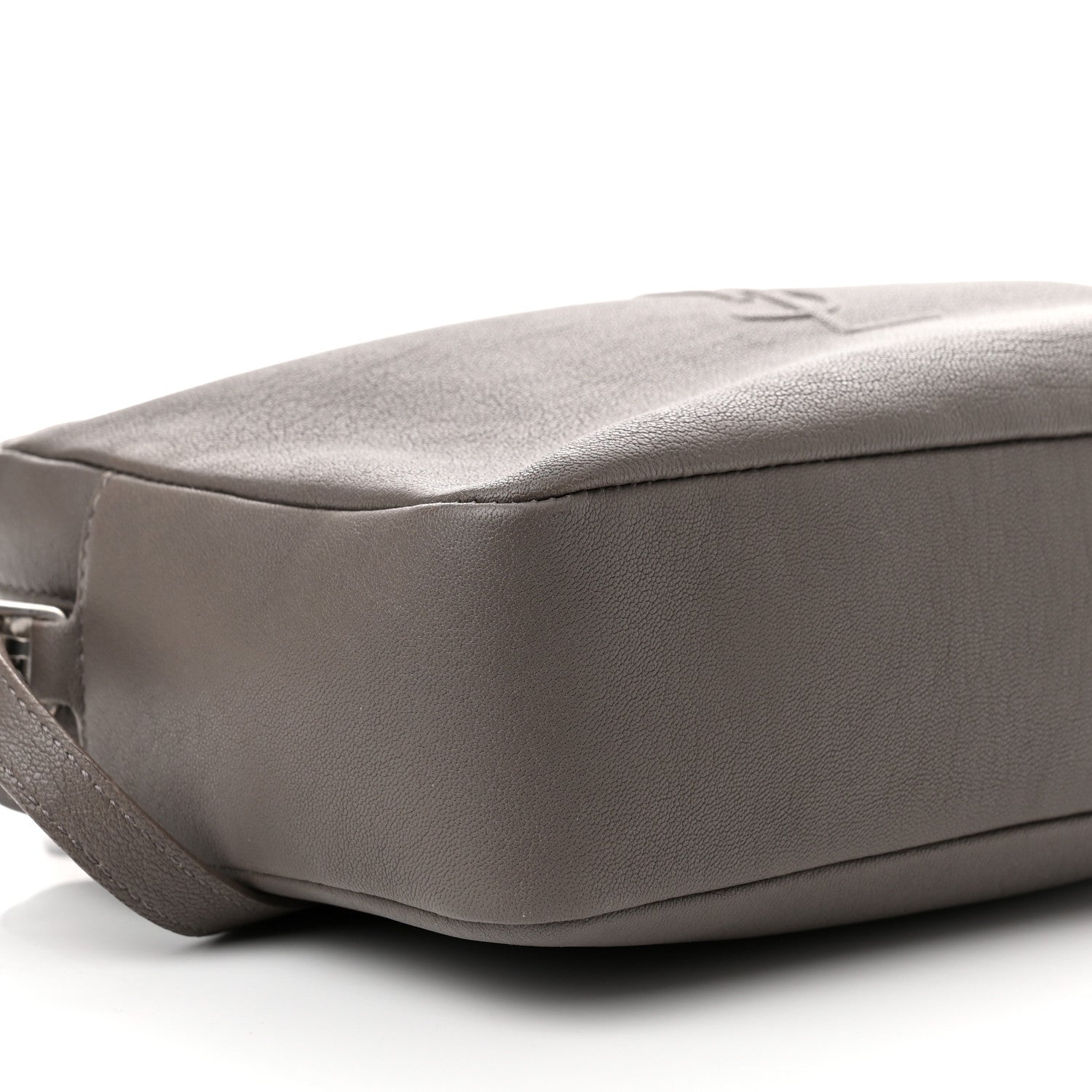 Saint Laurent Lambskin Monogram Small Lou Camera Bag Asphalt 8 of 10