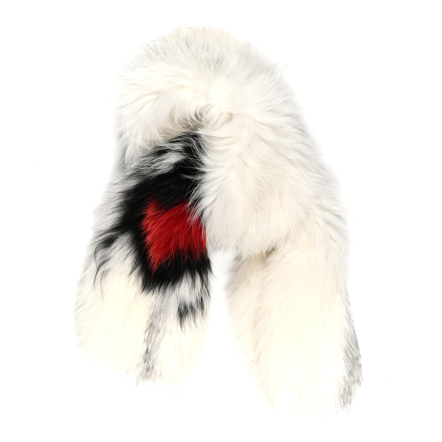 Christian Dior Fox Spider Scarf White 1 of 3