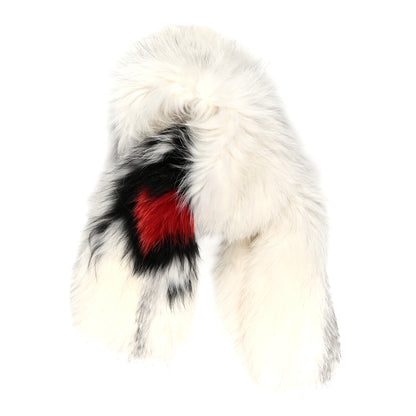 Christian Dior Fox Spider Scarf White 1 of 3