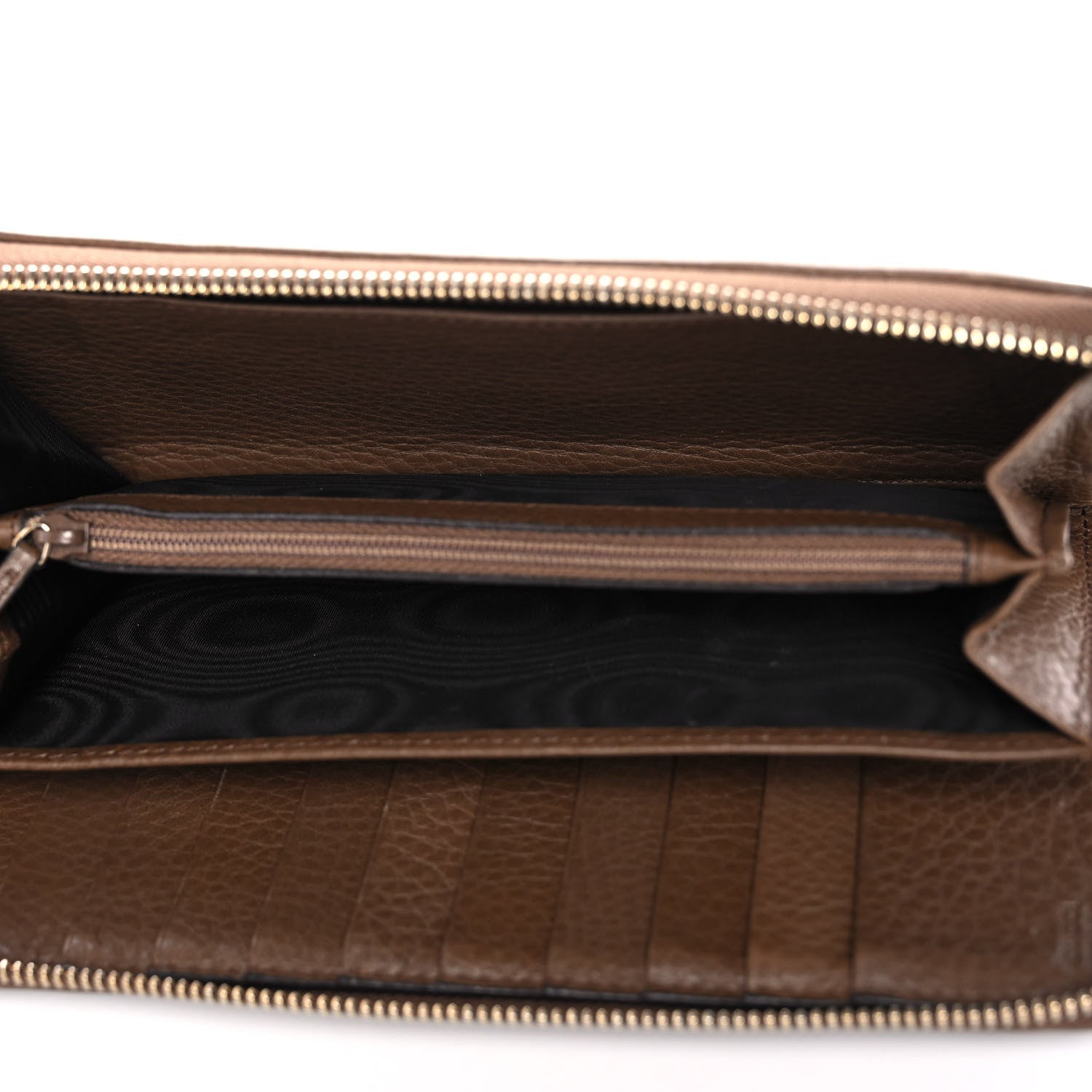 Gucci Cellarius Calfskin Soho Zip Around Organizer Wallet Acero 6 of 11
