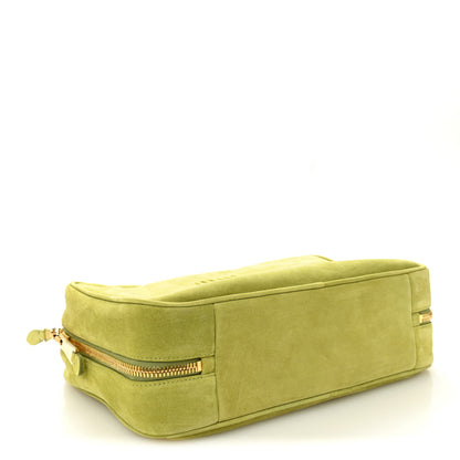 Miu Miu Camoscio Beau Top Handle Bag Edera 4 of 9