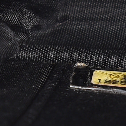 Chanel Caviar CC Wallet on Chain Black 7 of 15