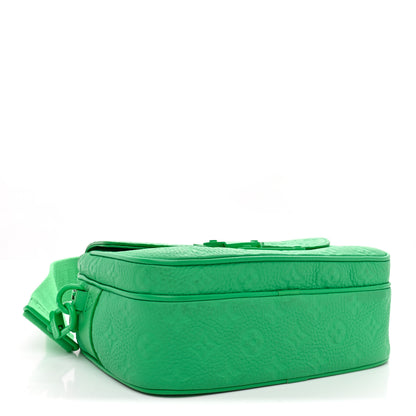 Louis Vuitton Taurillon Monogram S Lock Messenger Minty Green 4 of 10