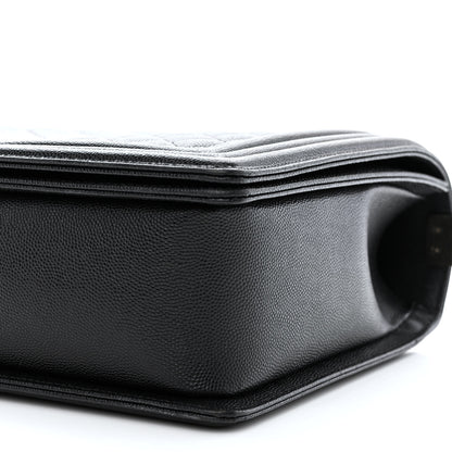 Chanel Caviar Quilted Large Boy Flap Black 10 of 10