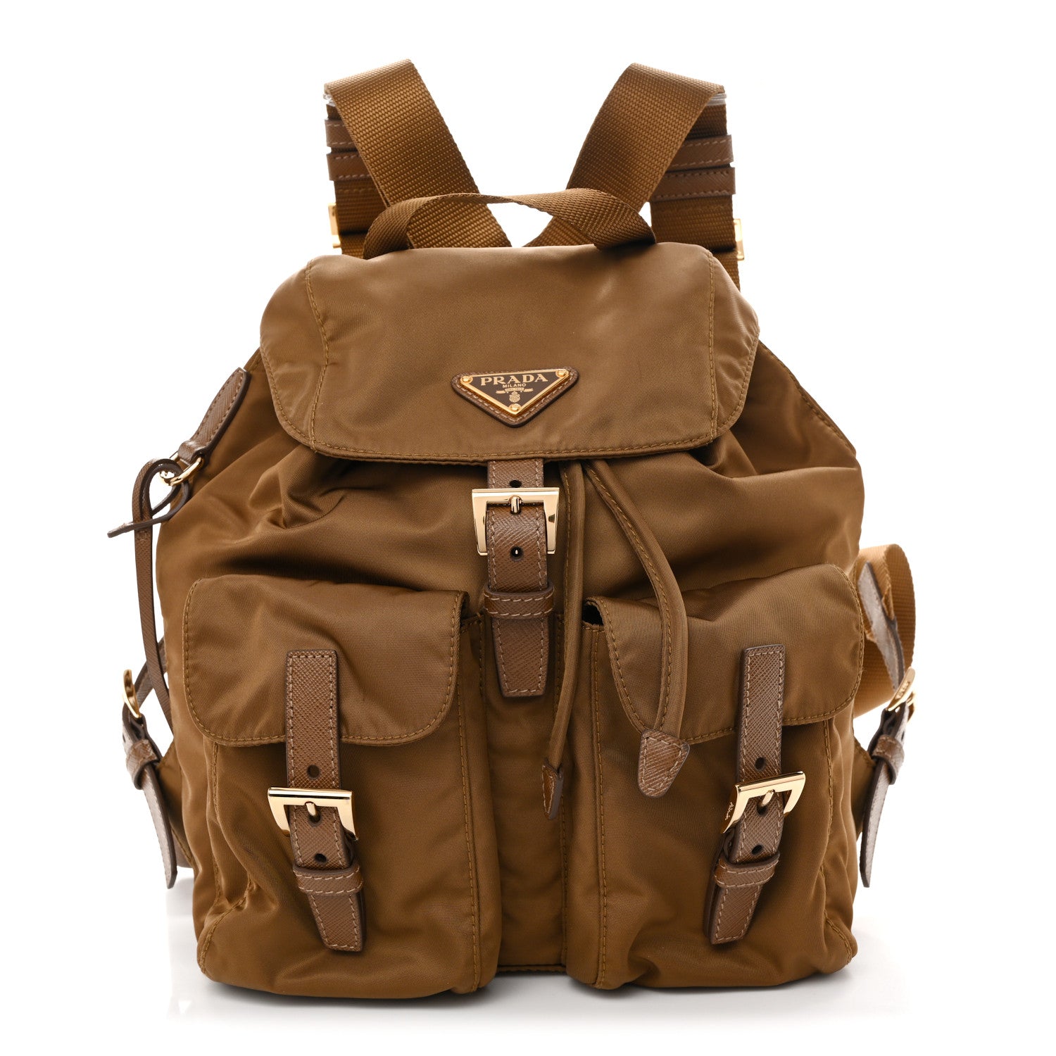 Prada Tessuto Nylon Re-Edition 1978 Small Backpack Brandy 1 of 11