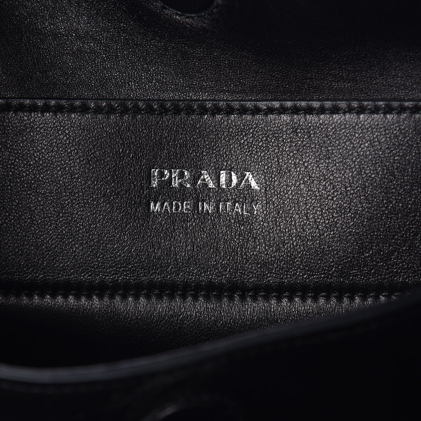Calfskin Crocodile Embossed Tote Black