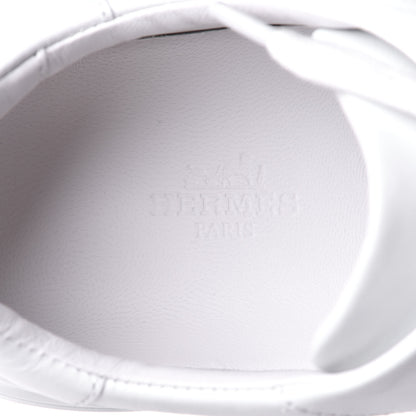 Hermes Calfskin Day Sneakers 37 White 9 of 11