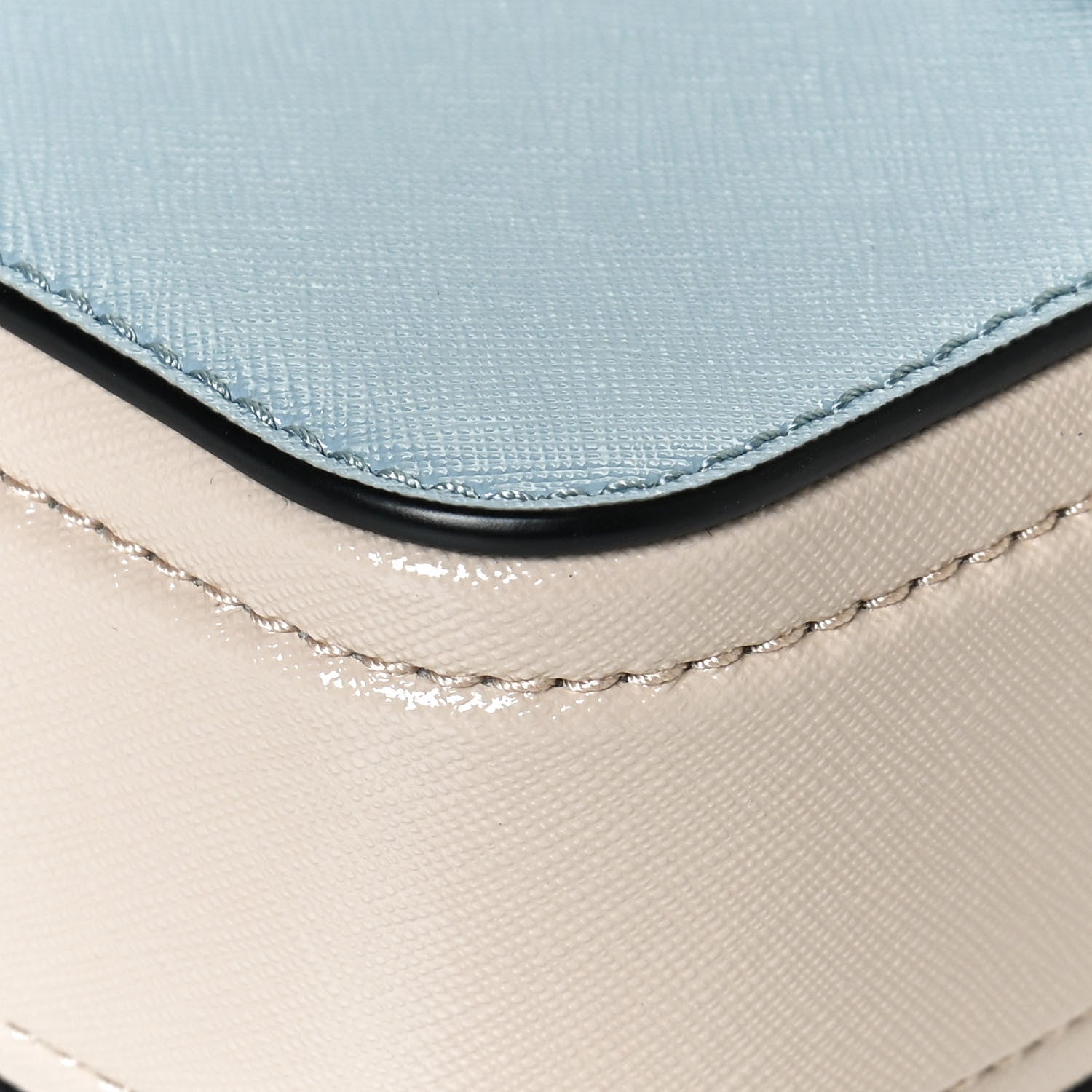 Marc Jacobs Saffiano Small Snapshot Camera Bag Skyline Blue 11 of 12