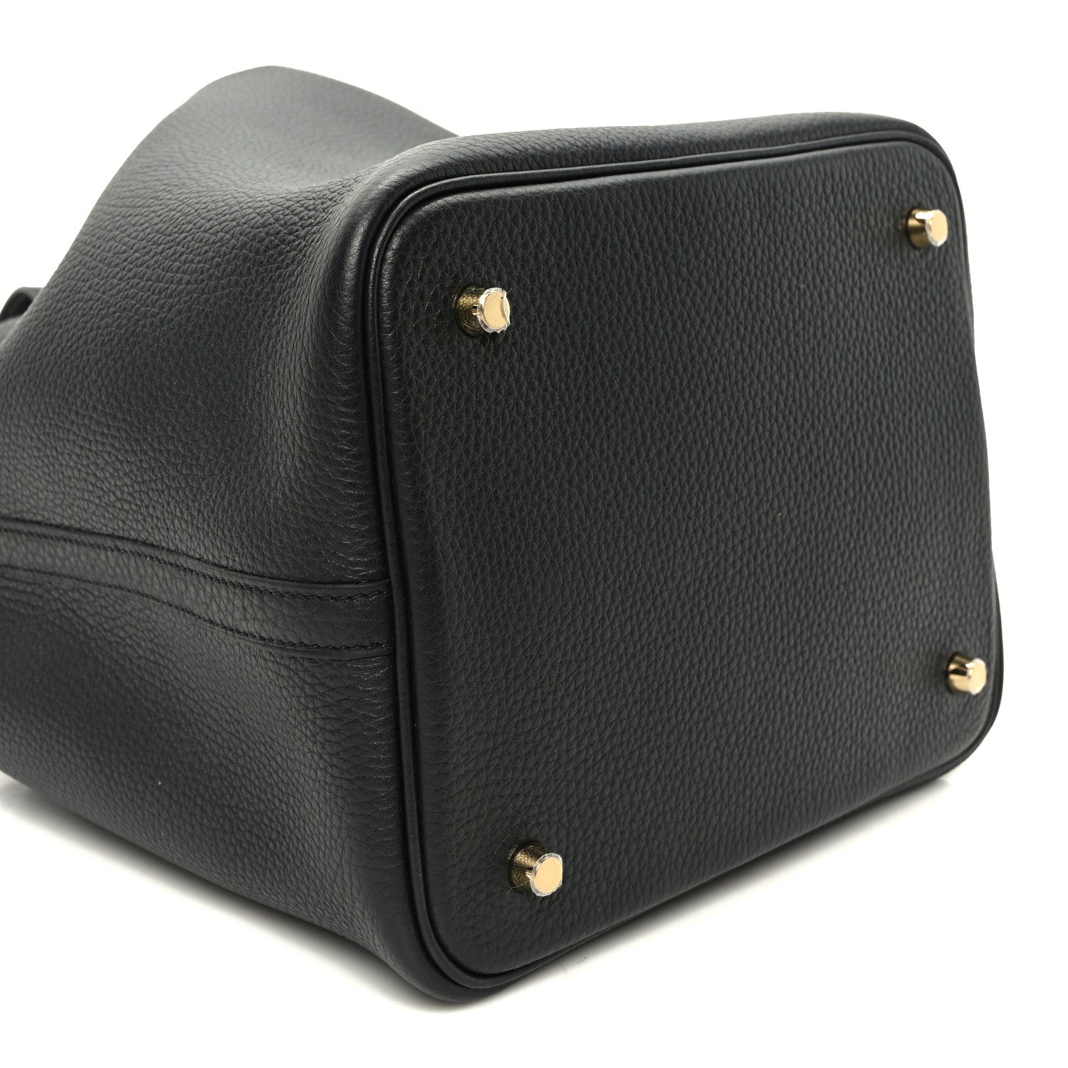 Hermes Taurillon Clemence Picotin Lock 22 MM Black 8 of 9