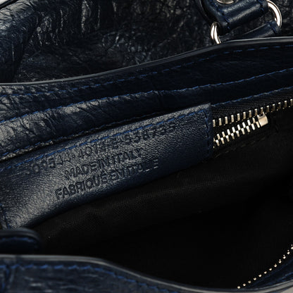 Balenciaga Agneau Giant 12 Silver Hardware Mini City Bleu Obscur 7 of 7