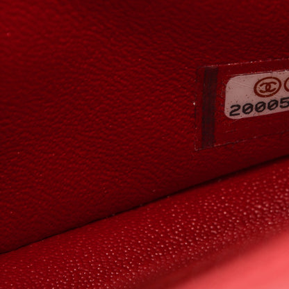 Chanel Lambskin Quilted Mini Square Flap Red 7 of 7