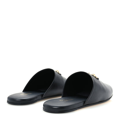 Gucci Nappa Annette Horsebit Slippers 39.5 Black 5 of 10