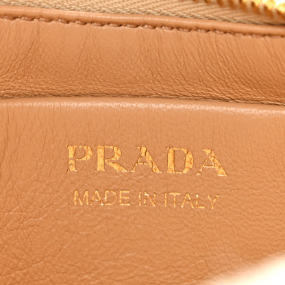 Prada Shearling Arque Shoulder Bag Ecru Noisette 6 of 9